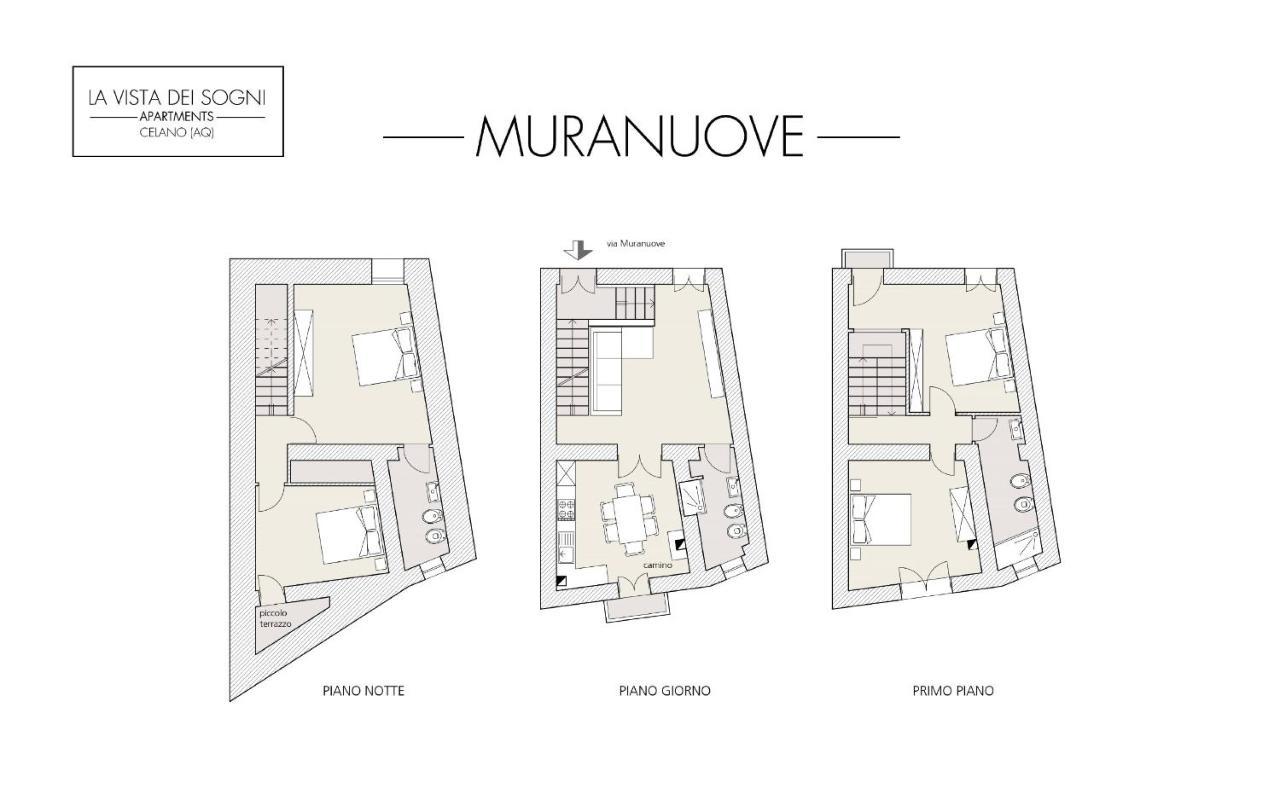 Lavistadeisogni Muranuove Celano Exteriör bild